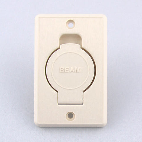 Beam Central Vacuum Inlet Valve - Almond