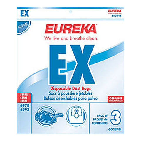 Eureka Style EX Canister Vacuum Cleaner Bags 3pk