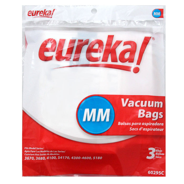 Eureka Style MM Canister Vacuum Cleaner Bags 3pk