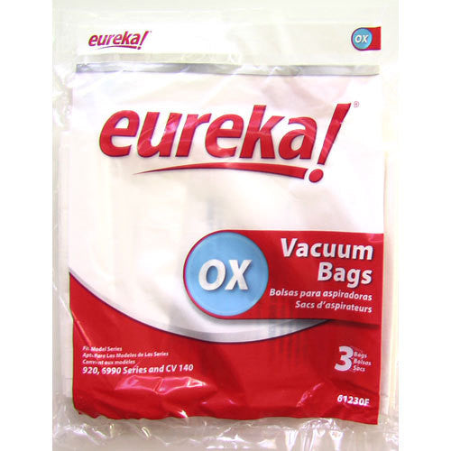 Eureka Type OX Canister Vacuum Cleaner Bags 3pk