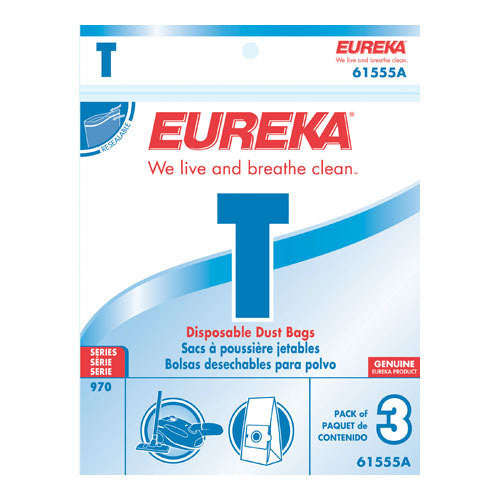 Eureka Style T Canister Vacuum Cleaner Bags 3pk