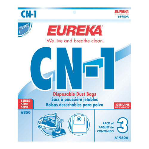 Eureka Style CN1 Canister Vacuum Cleaner Bags 3pk