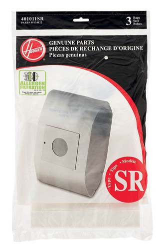 Hoover Style SR Allergen Canister Vacuum Cleaner Bags 3pk